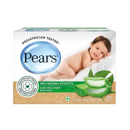 Pears Baby Soap Aloe Vera & Neem 90G