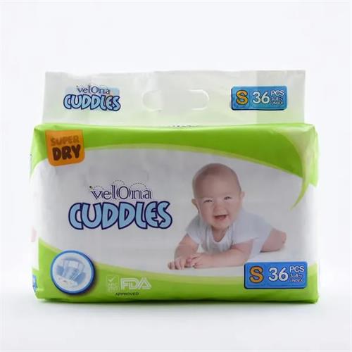 Velona Cuddles Baby Diaper Small 36Pcs