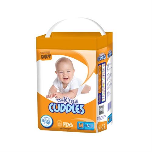 Velona Cuddles Classic Diaper 16 Pcs Medium