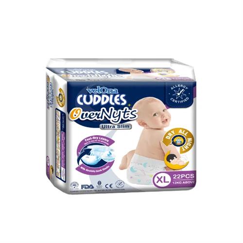 Velona Cuddles Over Nyts Baby Diaper Xl 22Pcs
