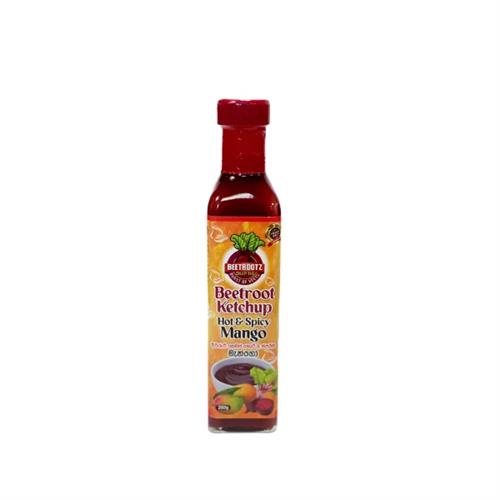 Beetrootz Beetroot Ketchup Hot & Spicy Mango