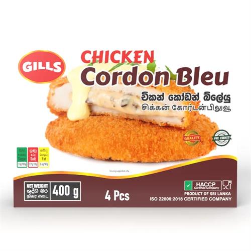 Gills Chicken Cordon Bleu 400G (4 Nos)