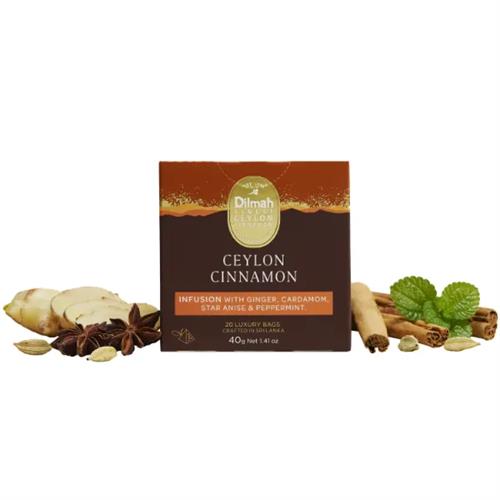 Ceylon Cinnamon With Ginger Cardamom Star Anise & Peppermint - 40G