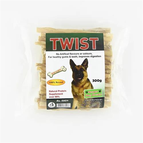 Seepet Whole Twists 300Gm