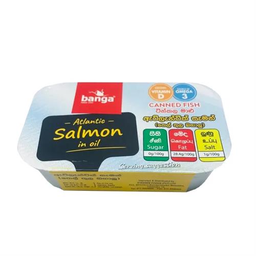 Banga Atlantic Salmon In Oil 120G