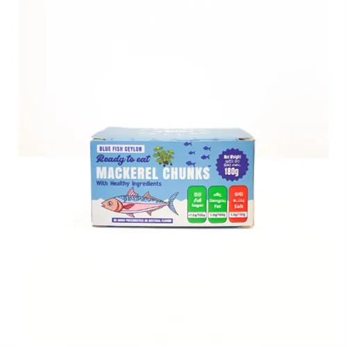 Blue Fish Ceylon Mackerel Chunks Healthy Ingredients 180G