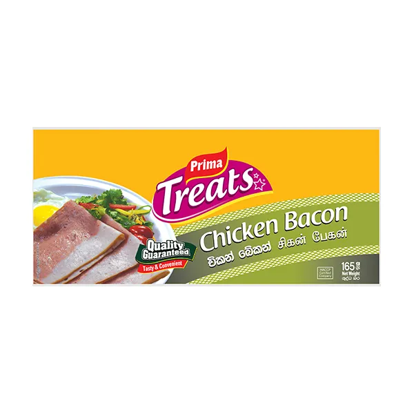 Prima Chicken Bacon Slices 165G