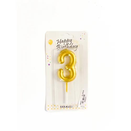 Number Candle Shine -3