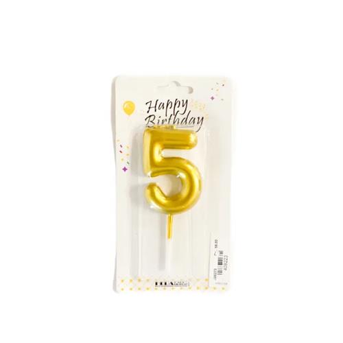 Number Candle Shine -5