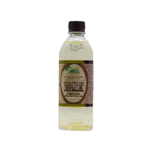 Coconut Miracle Organic Whole Kernel Virgin Coconut Oil 1L