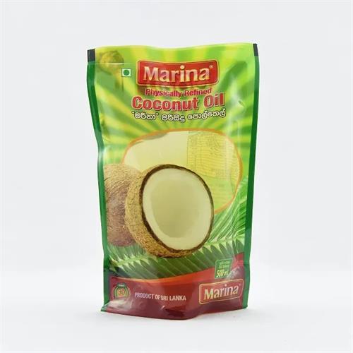 Marina Physically Refined Coconut Oil Pack 500Ml