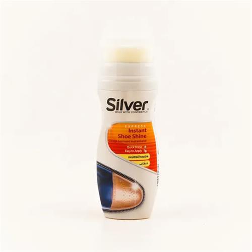 Silver Shoe Polish Neutral Liquid 8907-75Ml
