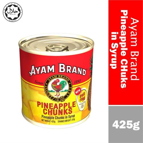 Ayam Brand Pineapple Chunks In Syrup 425G