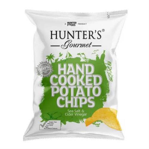 Hunters Potato Chips Sea Salt & Cider Vinegar 40G
