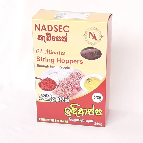 Nadsec Dehydrated String Hoppers Red 250G