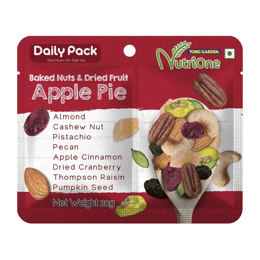 Nutrione Baked Nuts & Dried Fruit Apple Pie 28G