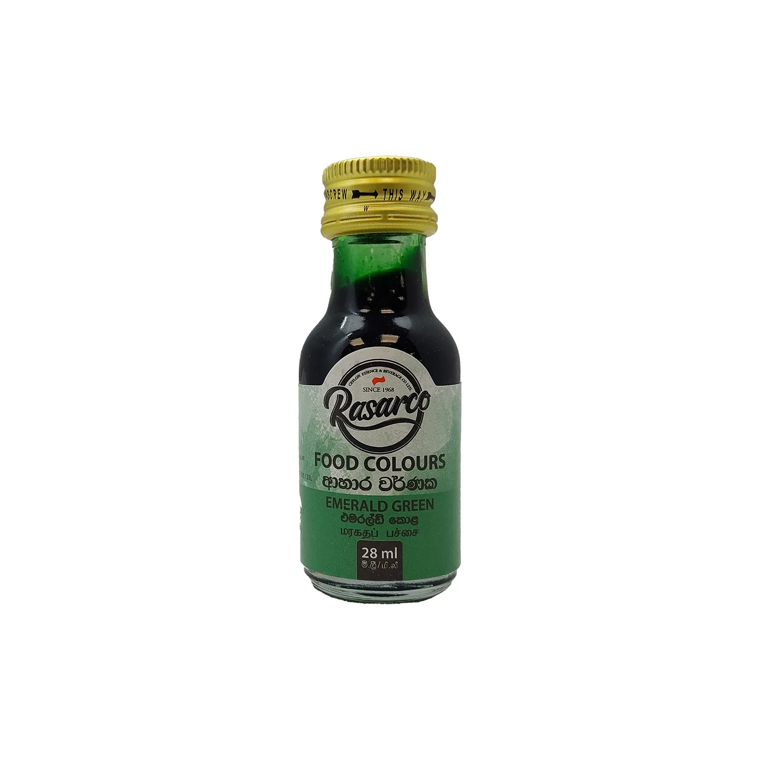 Rasarco Emerald Green Colouring 28Ml