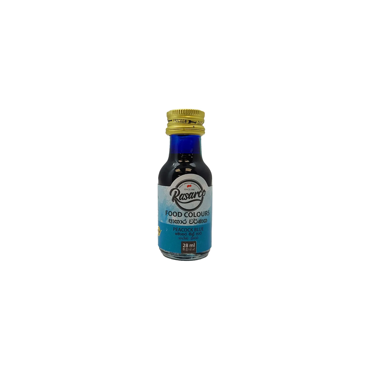 Rasarco Peacock Blue Colouring 28Ml