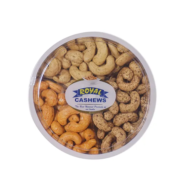 Royal Cashews Hot Pepper/ Sour Cream/ Cheese & Onion Cashew Gift Pack 3 In 1 500G