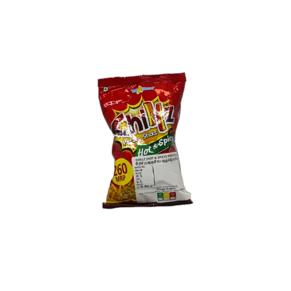 Snackcity Chillz Potato Sticks Hot & Spicy 70G