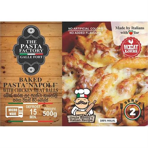 The Pasta Factory Pasta Napoli With Chicken Meat Balls 500G