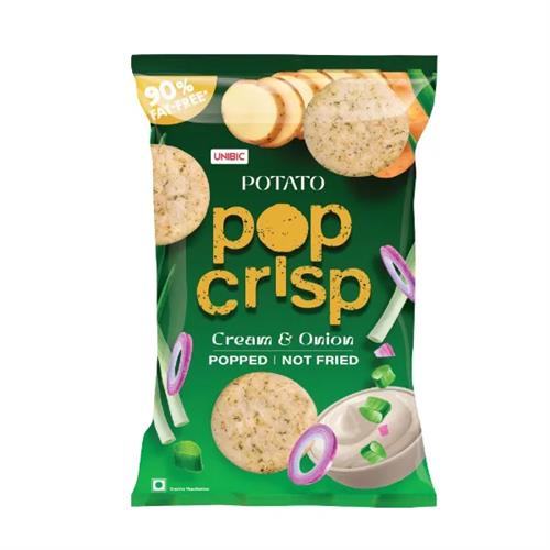 Unibic Pop Crisp Cream & Onion 40G