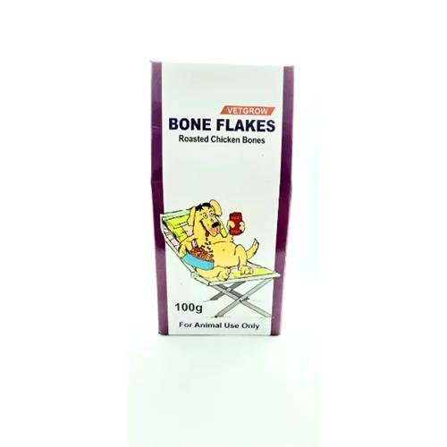 Vetgrow Born Flakes Roasted Chicken Bones 100G