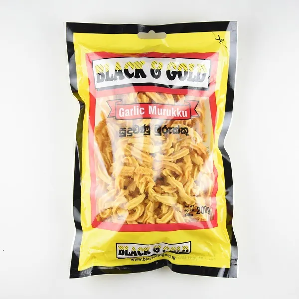 Black & Gold Garlic Murukku 200G