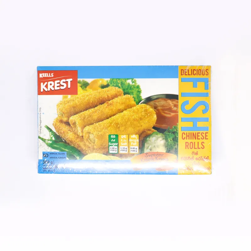 Keells/ Krest Fish Chinese Rolls 500G