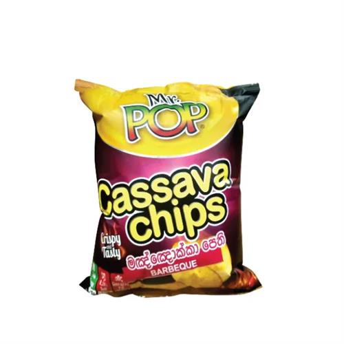 Mr. Pop Cassava Chips Barbeque 100G