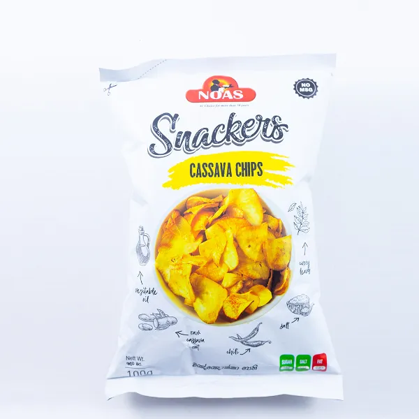 Noas Snackers Cassava Chips 100G