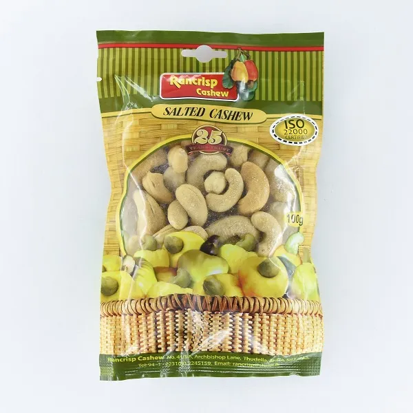 Rancrisp Salted Cashew Nuts 100G