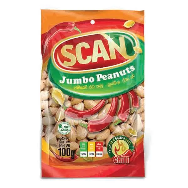 Scan Chillie Jumbo Peanuts 100G