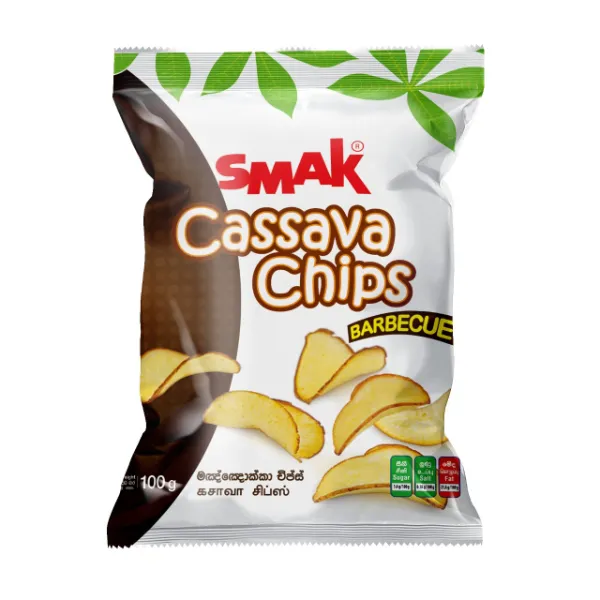 Smak Cassava Chips Barbecue 100G