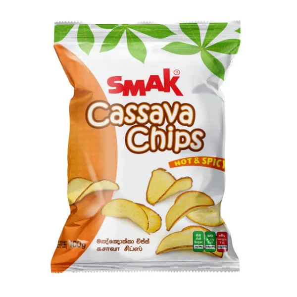 Smak Cassava Chips Hot & Spicy 100G