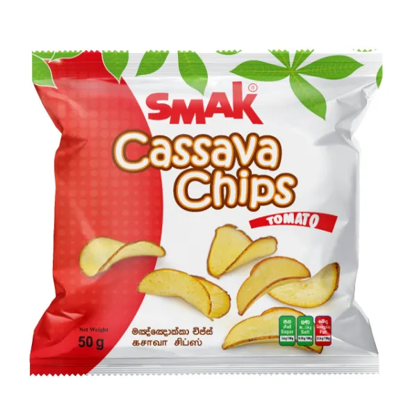 Smak Cassava Chips Tomato 50G