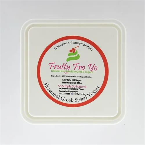 Fruttyfroyo Greek Yoghurt Styled 350G