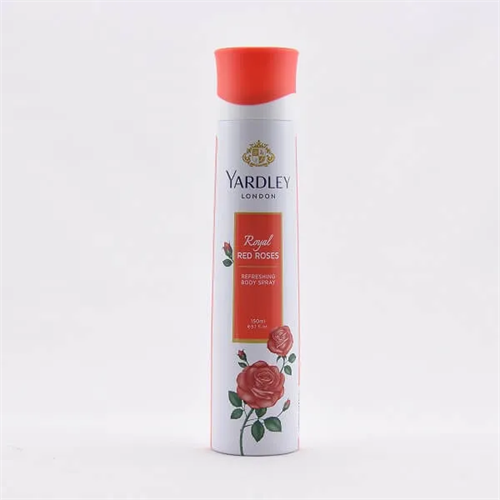 Yardley Body Spray Red Roses 150Ml