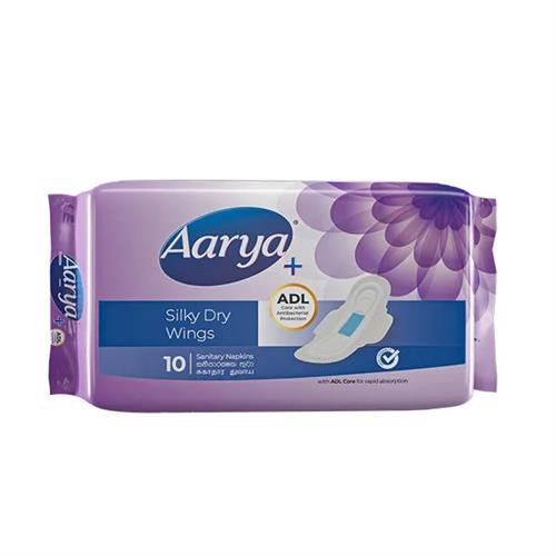 Aarya Silky Dry Wings 10'S