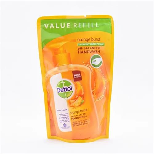 Dettol Hand Wash Refill Orange 175Ml