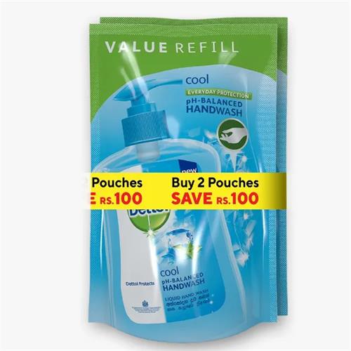 Dettol Hand Wash Refill Promo Pack(Buy 2 Save 100)