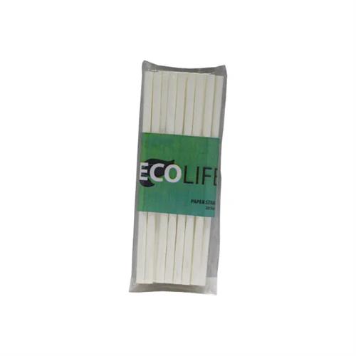 Eco Life Paper Straws 20S