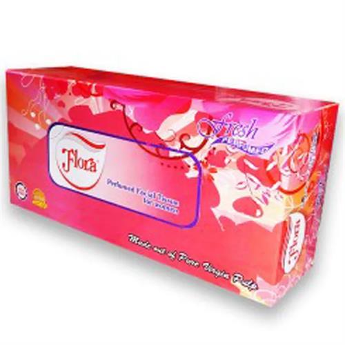 Flora Fresh Perfumed Facial Tissue Box 2Ply 160Pcs