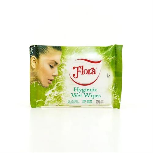 Flora Hygienic Wet Wipes 10S