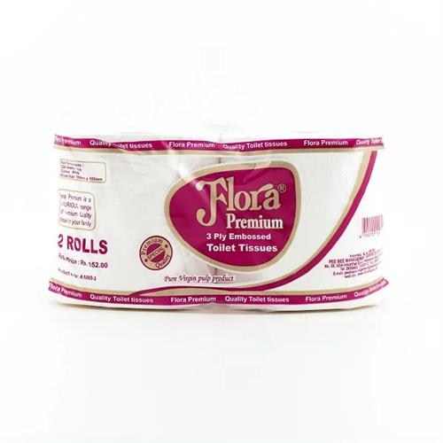 Flora Toilet Roll 3Ply Twin Pack