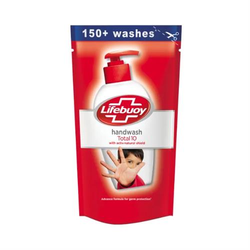 LIFEBUOY HAND WASH REFILL POUCH TOTAL 180ML