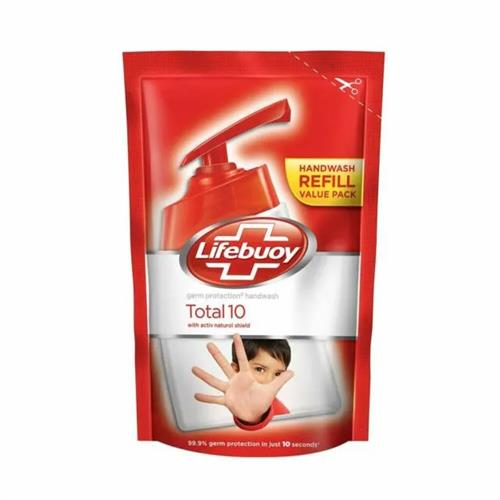 Lifebuoy Hand Wash Total 10 Refill Pouch 500Ml