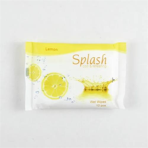 Splash Lemon Wet Tissues 10S