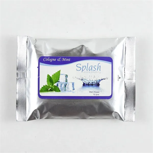 Splash Wet Tissues Cologn & Mint 10S
