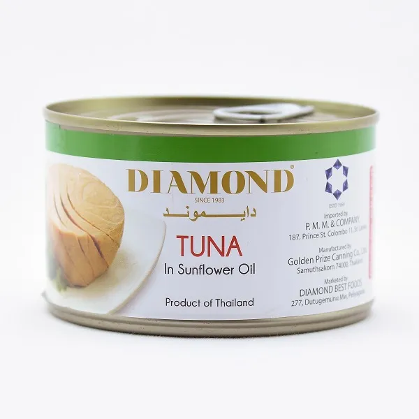 Diamond Tuna In Sunflower Oil 185G